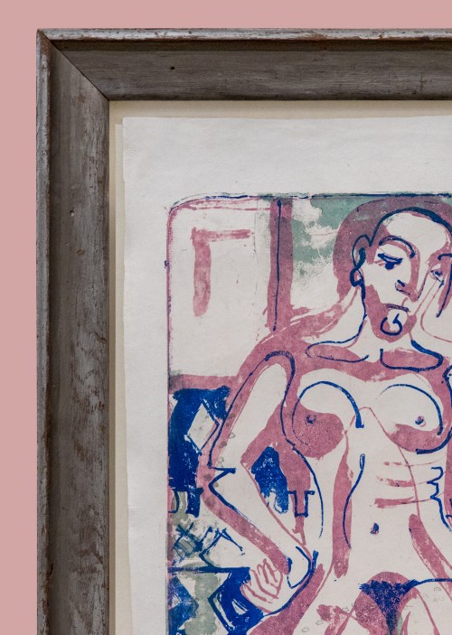 12E Kirchner Nackte Frau 1927