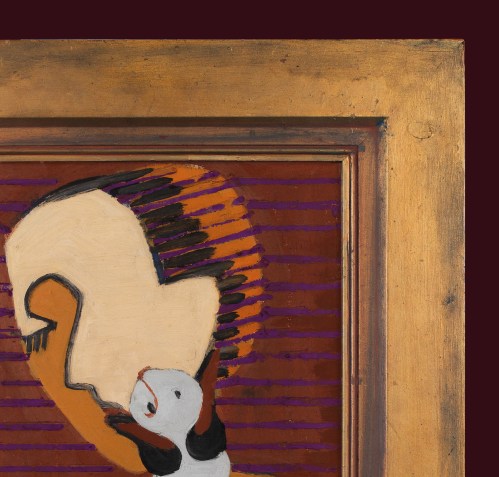 8B Kirchner Mann mit Katze 1930