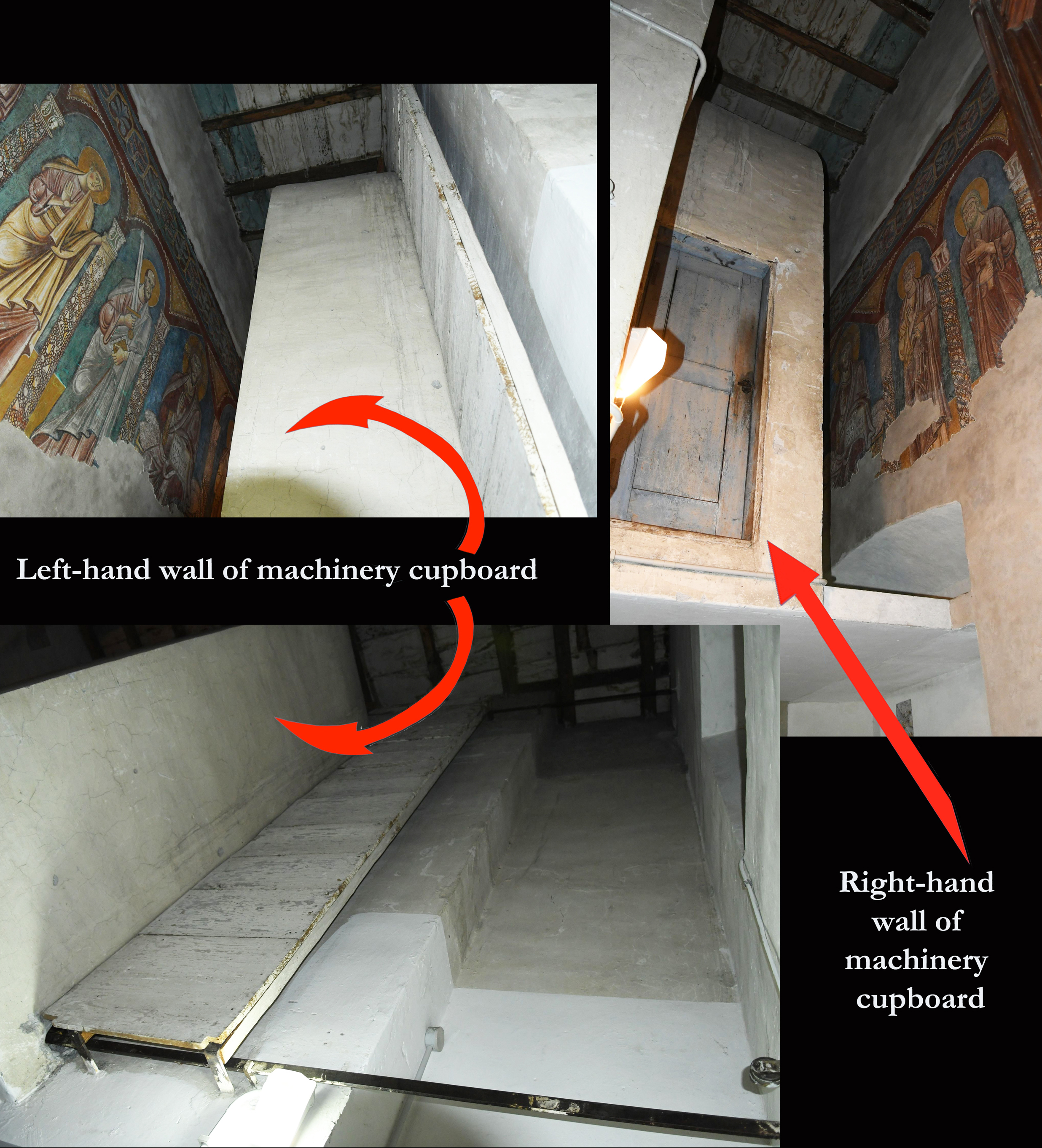 23B SS Giovanni e Paolo Cupboard with machinery views