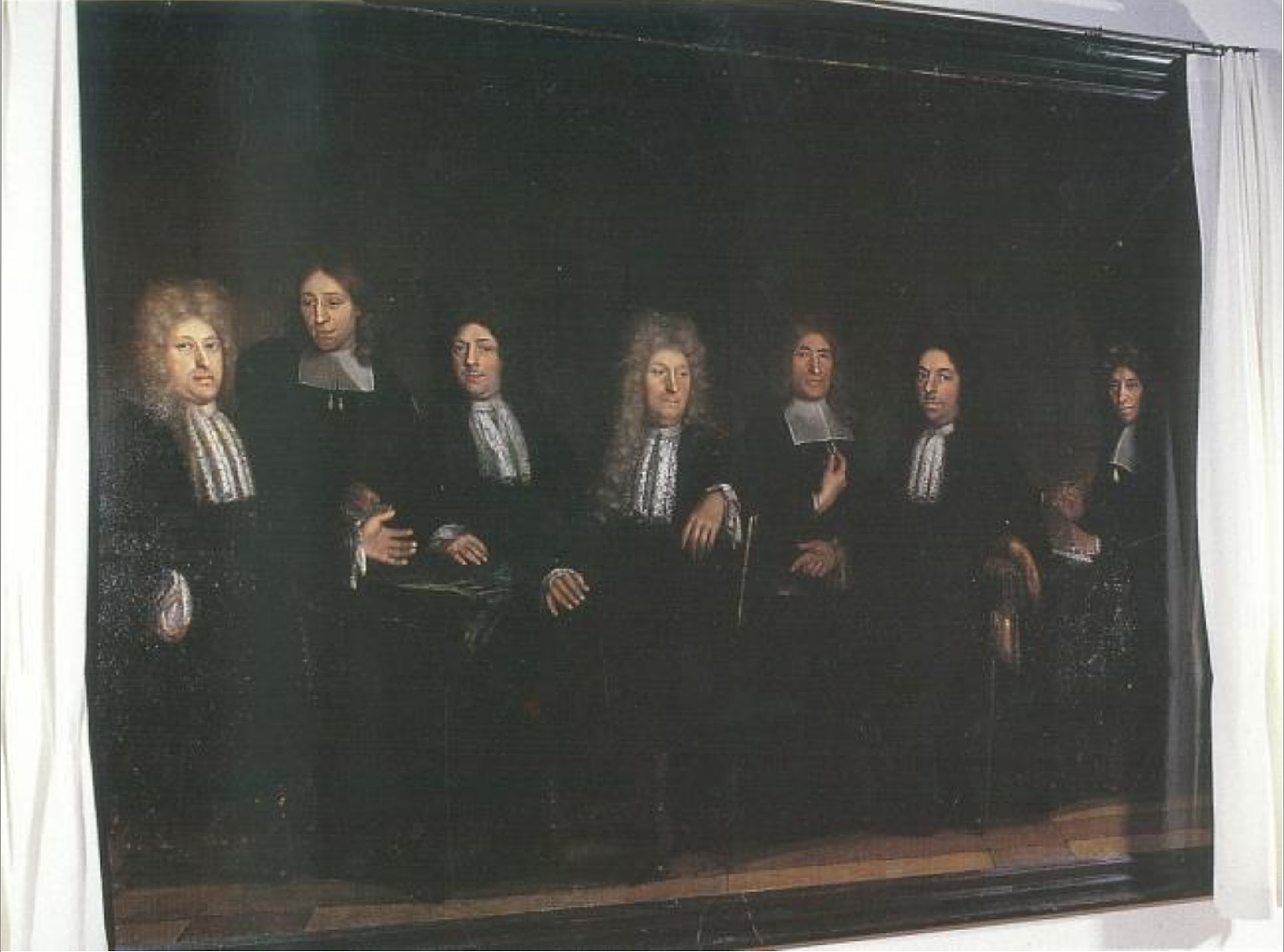 56 Hendrik Bering Portrait of the regents of the Burgerweeshuis in Naarden 1695 226x337cm Burgerweeshuis Naarden, Naarden