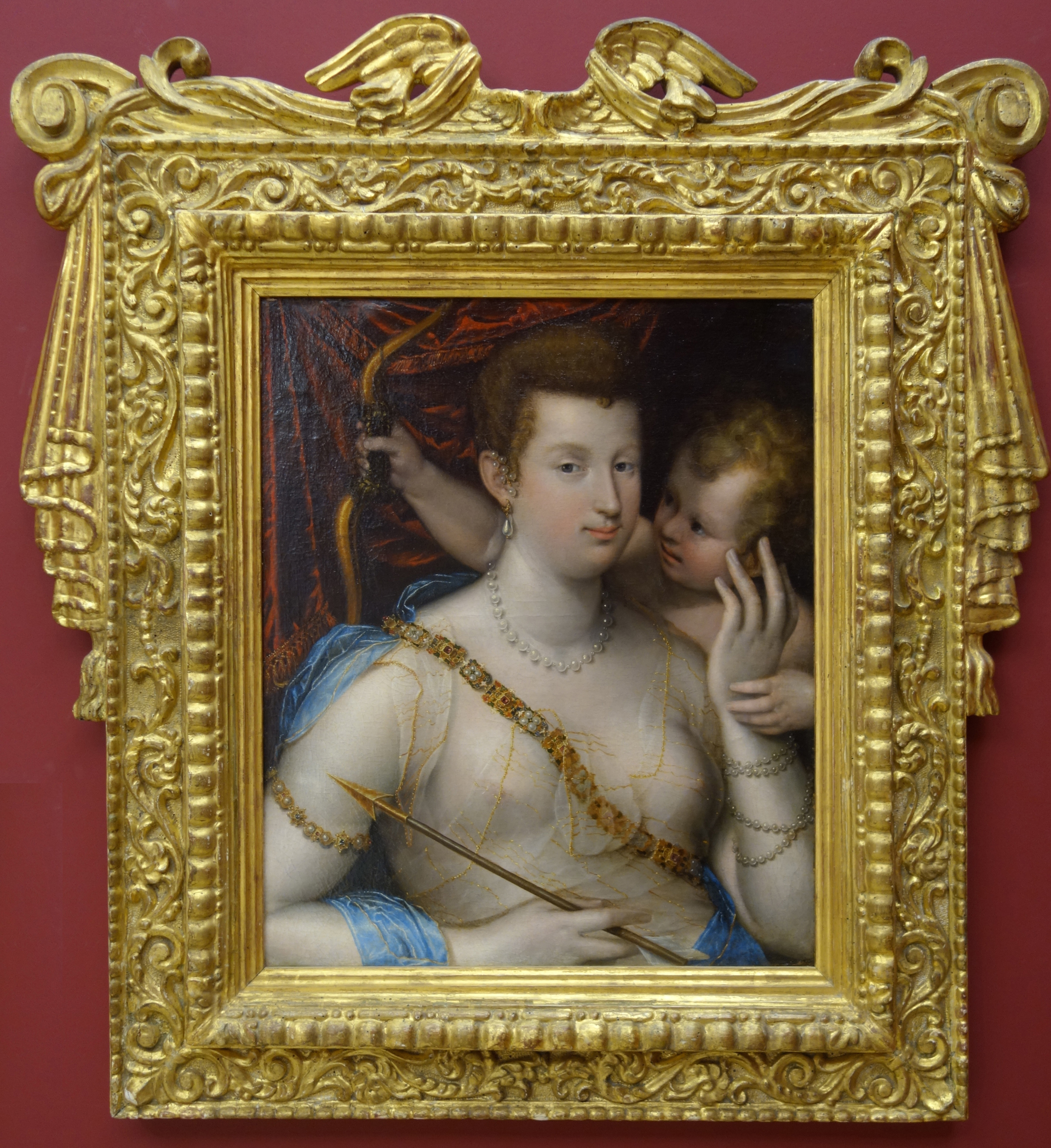 57A Lavinia Fontana Venus &amp; Cupid 1592 Not original but contemporary Rouen