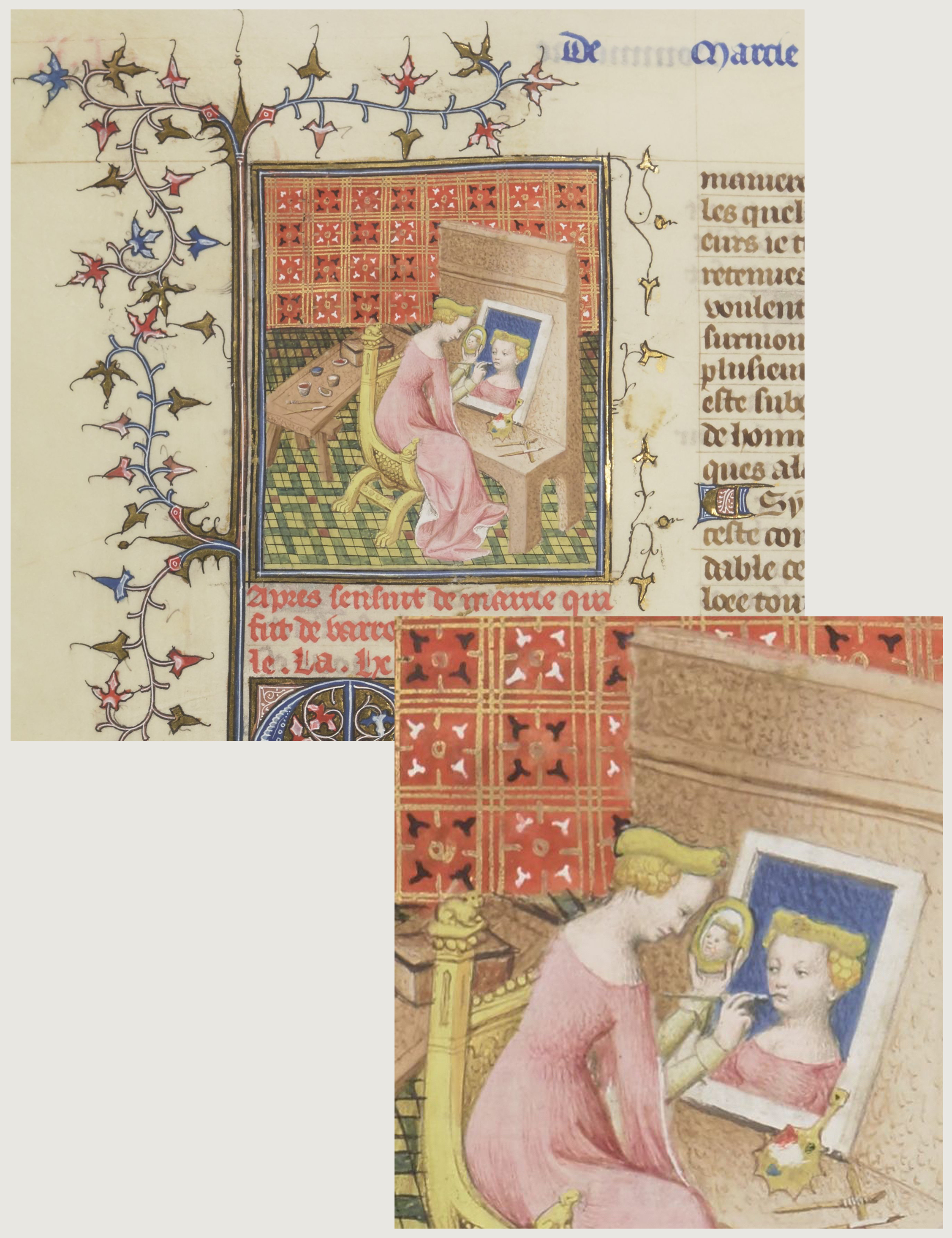8 BoccaccioDe Claris mulieribus C15 Marcia &amp; detail