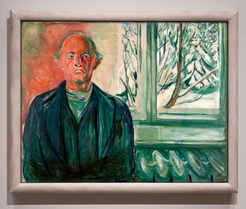 1 Munch Self-portrait by the window