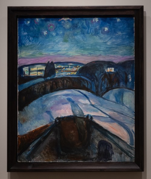 16 Munch Starry Night 1922to24 MUNCH Museum 30