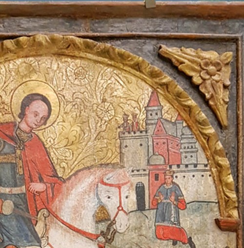 2B St George & the dragon etc detail