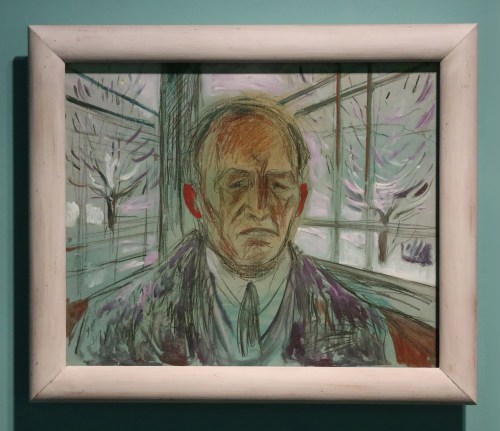 7 Munch SelfPortrait on the Glass Veranda 1930to33 MUNCH Museum 22