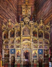 7A Ivan Rutkovych Zhovkva Iconostasis c1697to99 Holy Trinity Church built 1720 Zhovka near Lviv